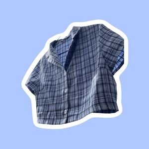 Short shirt Y2K 90s crop top